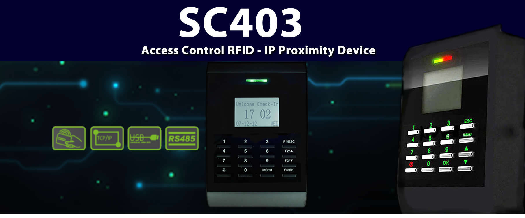 sc403 Access Control RFID - IP Proximity Device